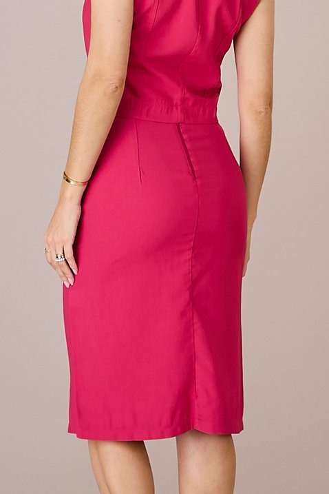 Conjunto Coletinho Alfaiataria e Saia Lápis Telma Tata Martello